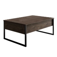Măsuţă cafea Hanah Home Luxe Walnut Black imaginea #4 — magazin online Desire.md