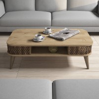 Măsuţă cafea Hanah Home Eylül Oak imaginea #2 — magazin online Desire.md