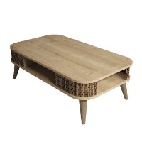 Măsuţă cafea Hanah Home Eylül Oak imaginea #5 — magazin online Desire.md