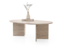 Măsuţă cafea Hanah Home Oscar 9544 Travertine imaginea #2 — magazin online Desire.md