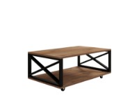 Măsuţă cafea Hanah Home Refia Atlantic Pine imaginea #4 — magazin online Desire.md