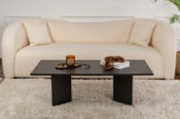 Măsuţă cafea Hanah Home Sabin Wood Black imaginea #2 — magazin online Desire.md