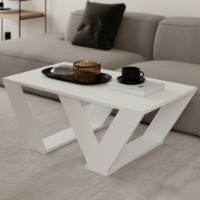 Măsuţă cafea Hanah Home Pipra White imaginea #2 — magazin online Desire.md
