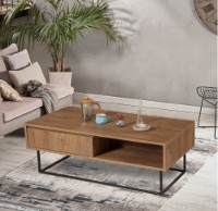 Măsuţă cafea Hanah Home Dale Walnut Black