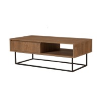 Măsuţă cafea Hanah Home Dale Walnut Black imaginea #3 — magazin online Desire.md