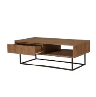 Măsuţă cafea Hanah Home Dale Walnut Black imaginea #4 — magazin online Desire.md