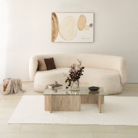 Măsuţă cafea Hanah Home Escape Travertine
