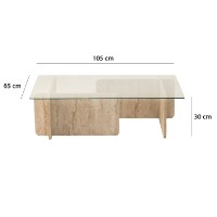 Măsuţă cafea Hanah Home Escape Travertine imaginea #8 — magazin online Desire.md