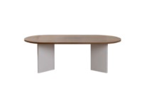 Măsuţă cafea Hanah Home Sable Venezia Walnut White imaginea #7 — magazin online Desire.md