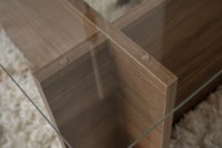 Măsuţă cafea Hanah Home Vetrino Venezia Walnut imaginea #4 — magazin online Desire.md