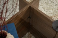 Măsuţă cafea Hanah Home Vetrino Venezia Walnut imaginea #5 — magazin online Desire.md