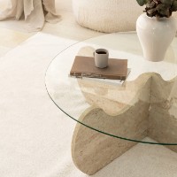 Măsuţă cafea Hanah Home Himalayas Travertine imaginea #5 — magazin online Desire.md