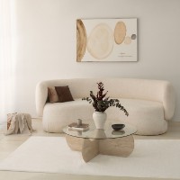 Măsuţă cafea Hanah Home Himalayas Travertine imaginea #6 — magazin online Desire.md