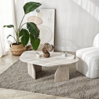 Măsuţă cafea Hanah Home Rock Travertine
