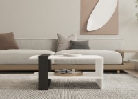 Măsuţă cafea Hanah Home Funda Anthracite White imaginea #2 — magazin online Desire.md