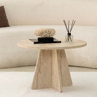 Măsuţă cafea Hanah Home Mushroom Travertine imaginea #5 — magazin online Desire.md