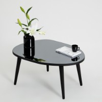 Măsuţă cafea Hanah Home Gusto Black Fume imaginea #2 — magazin online Desire.md