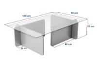 Журнальный столик Hanah Home Flavio Honey Oak фото №11 — интернет-магазин Desire.md