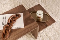 Măsuţă cafea Hanah Home Harmony Venezia Walnut imaginea #3 — magazin online Desire.md