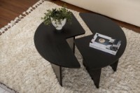 Журнальный столик Hanah Home Moira Wood Black фото №3 — интернет-магазин Desire.md