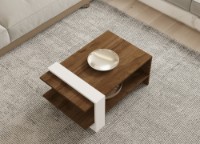 Măsuţă cafea Hanah Home Gaye Walnut White imaginea #3 — magazin online Desire.md