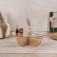 Măsuţă cafea Hanah Home Liya Sapphire Oak imaginea #3 — magazin online Desire.md