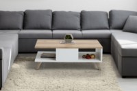 Măsuţă cafea Hanah Home Sumer O2040 Oak White imaginea #2 — magazin online Desire.md