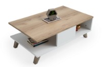Măsuţă cafea Hanah Home Sumer O2040 Oak White imaginea #5 — magazin online Desire.md