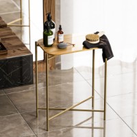 Măsuţă cafea Hanah Home Shb-003-A Gold Natural