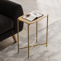 Măsuţă cafea Hanah Home Shb-003-A Gold Natural imaginea #2 — magazin online Desire.md