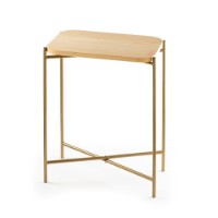 Măsuţă cafea Hanah Home Shb-003-A Gold Natural imaginea #4 — magazin online Desire.md