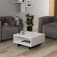 Măsuţă cafea Hanah Home Hola White Anthracite