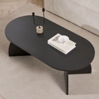 Măsuţă cafea Hanah Home Melina Wood Black imaginea #3 — magazin online Desire.md