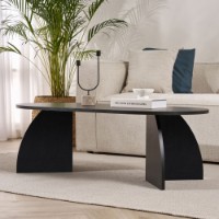 Măsuţă cafea Hanah Home Melina Wood Black imaginea #4 — magazin online Desire.md