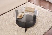 Măsuţă cafea Hanah Home Clara Wood Black Fume imaginea #3 — magazin online Desire.md