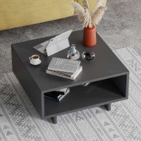 Măsuţă cafea Hanah Home Hola Anthracite imaginea #6 — magazin online Desire.md