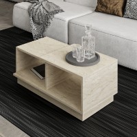 Măsuţă cafea Hanah Home Consept Travertine imaginea #3 — magazin online Desire.md