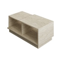 Măsuţă cafea Hanah Home Consept Travertine imaginea #4 — magazin online Desire.md