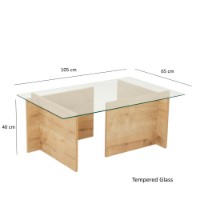 Măsuţă cafea Hanah Home Escape Sapphire Oak imaginea #12 — magazin online Desire.md