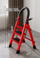 Лестница 4Life AT117 3 Step Red фото №4 — интернет-магазин Desire.md