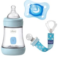 Biberon pentru bebeluș Chicco Perfect 5 Set Boy