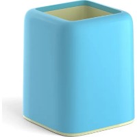 Suport pentru pixuri Erich Krause Forte Pastel Blue/Yellow (51553)