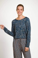 Hanorac damă Pip Studio Tina Daisy Dreams Blue s.XL (51.511.853) imaginea #2 — magazin online Desire.md
