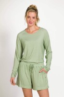 Hanorac damă Pip Studio Tina Thousand Leaves Light Green s.L (51.511.816) imaginea #2 — magazin online Desire.md