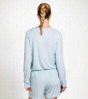 Hanorac damă Pip Studio Tina Thousand Leaves Light Blue s.XS (51.511.825) imaginea #3 — magazin online Desire.md
