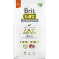 Hrană uscată pentru câini Brit Care Dog Hypoallergenic Adult Small Breed Lamb 7kg
