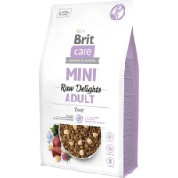 Сухой корм для собак Brit Care Mini Raw Delights  Adult Beef 2kg