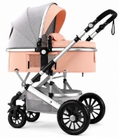 Carucior 4Play AT81 Peach Grey imaginea #1 — magazin online Desire.md