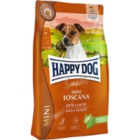 Hrană uscată pentru câini Happy Dog Mini Toscana Duck & Salmon 10kg