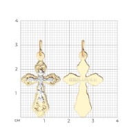 Pandantiv din aur combinat Sokolov 121214  0,98g imaginea #4 — magazin online Desire.md